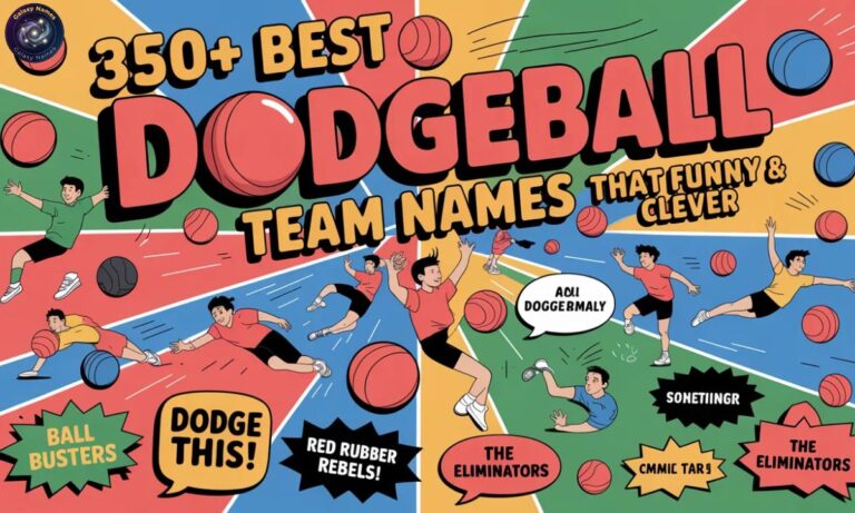 350+Best Dodgeball Team Names That Are Funny Or Clever