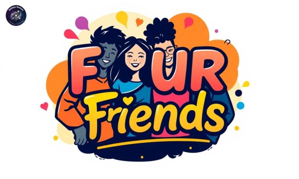 4 Friends Group Name Stylish