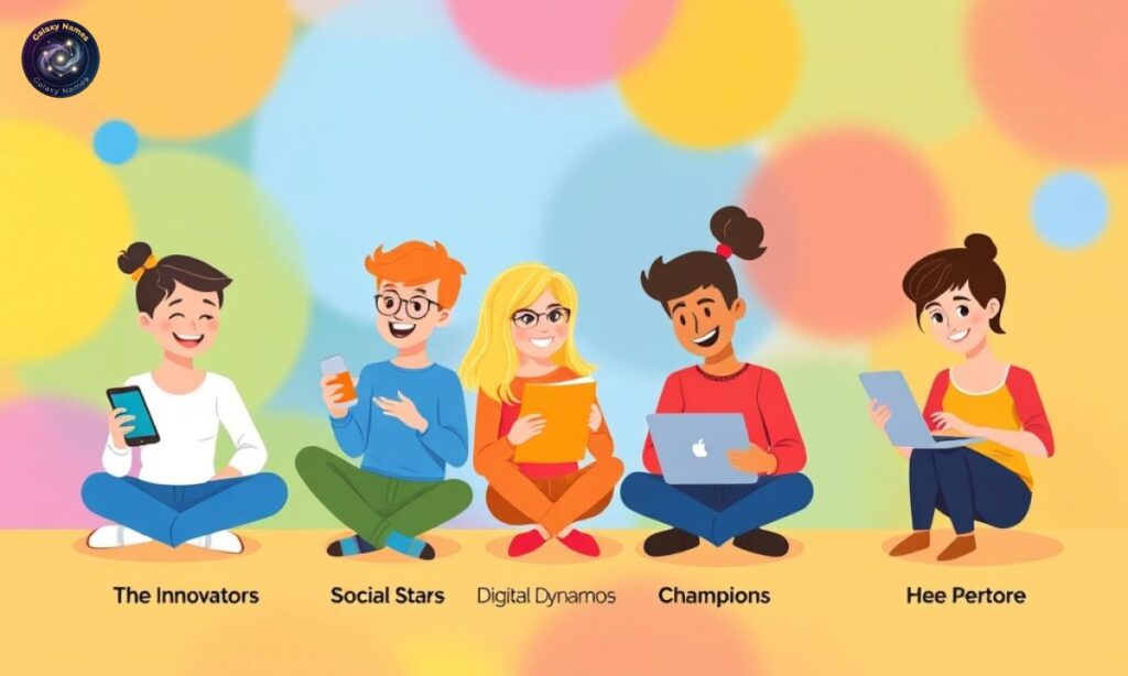 5-Person Team Names for Social Media