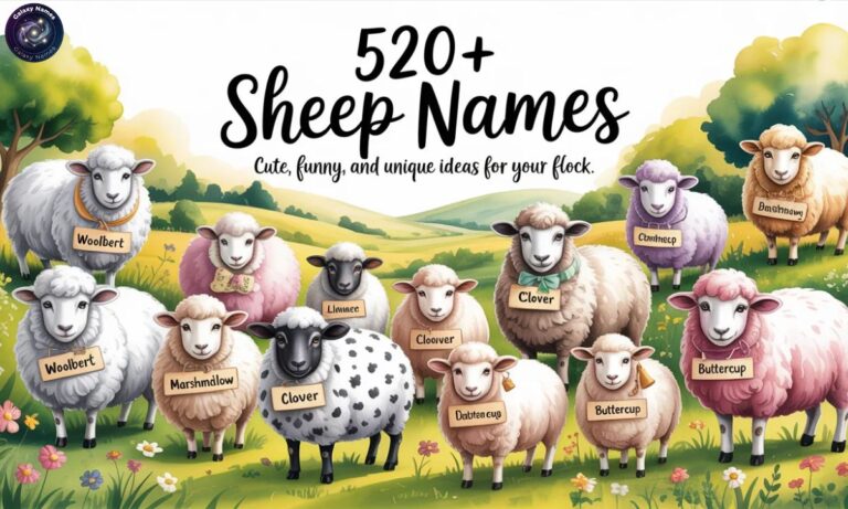 520+ Sheep Names Cute, Funny, and Unique Ideas for Your Flock
