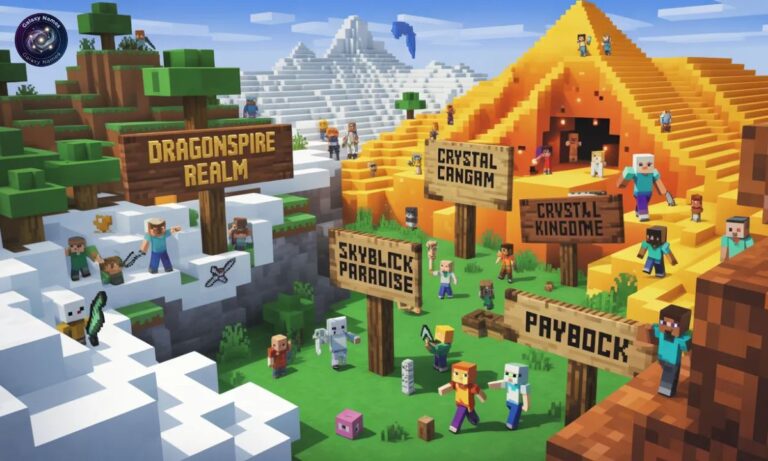 580+Ultimate Minecraft World Names For Solo Or Team Players