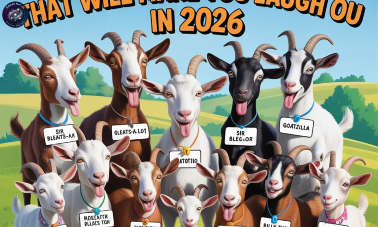_650+ Funny Goat Names That Will Make You Laugh Out Loud in 2026 Updated