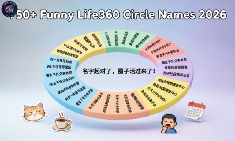 750+Funny Life360 Circle Names 2026 Hilarious Ideas to Try Now