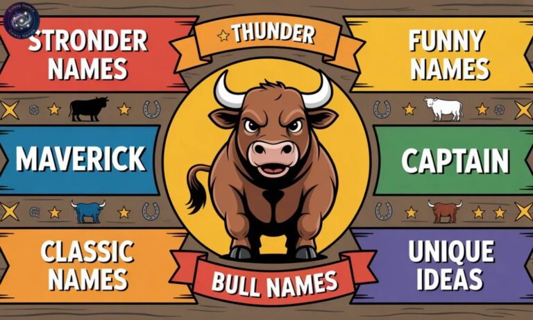 850+Best Bull Names Strong, Funny, Classic, and Unique Ideas