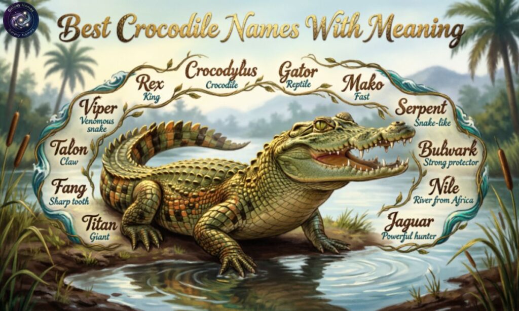 Best Crocodile Names With Meaning