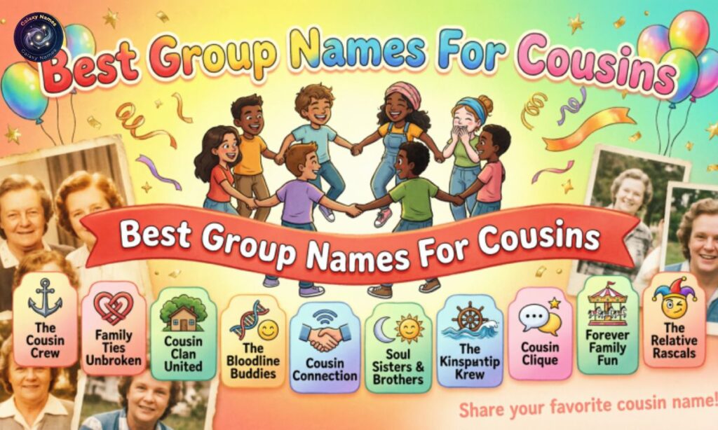 Best Group Names For Cousins