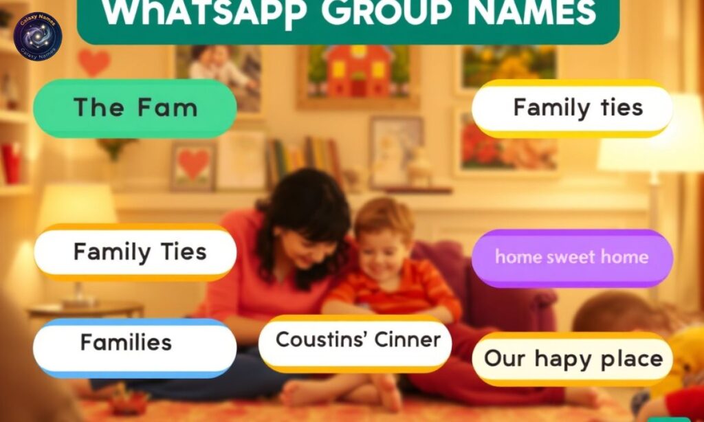 Best WhatsApp Group Names For Family