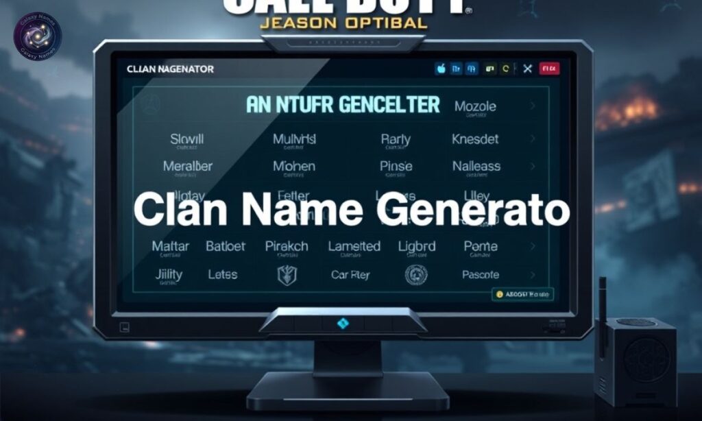 COD Clan Names Generator