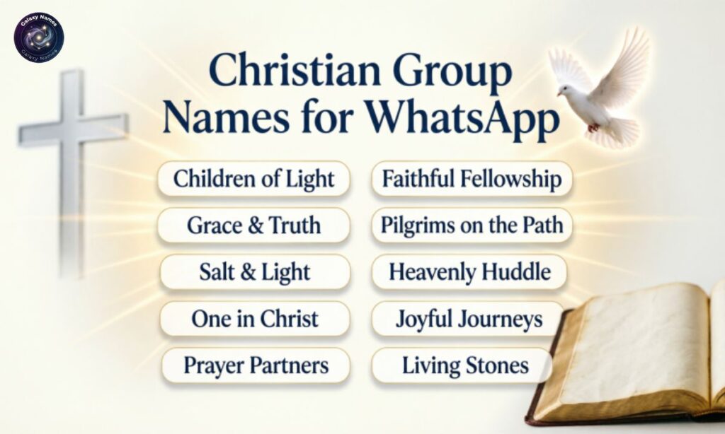 Christian Group Names for WhatsApp