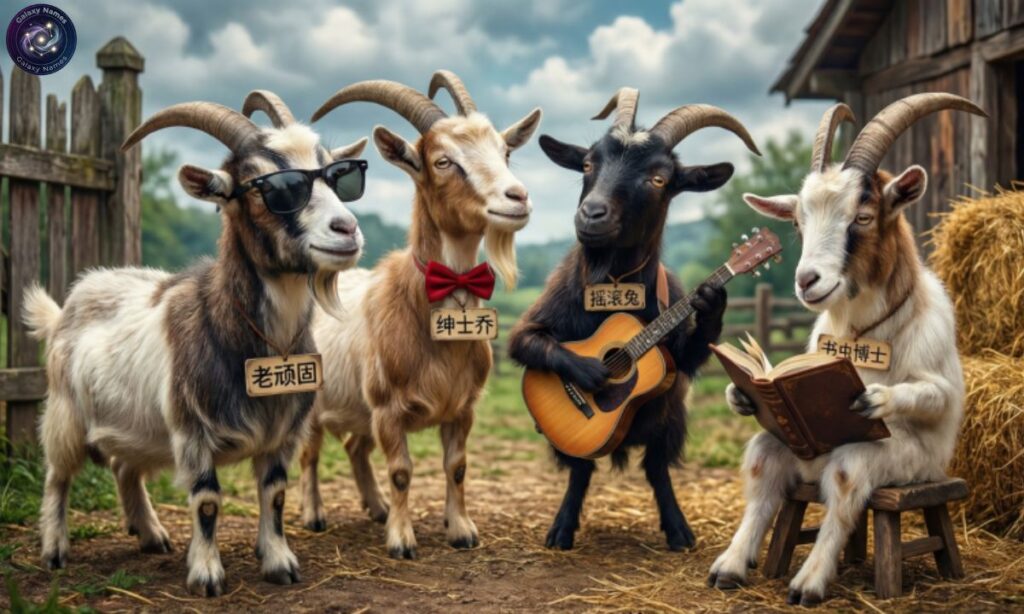 Classic Funny Goat Names