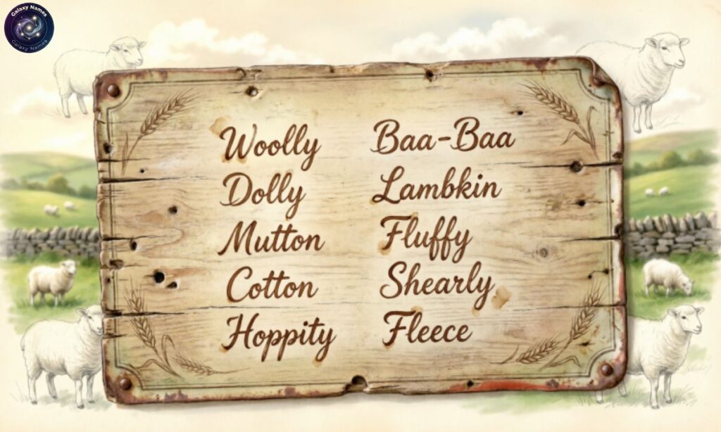 Classic Sheep Names