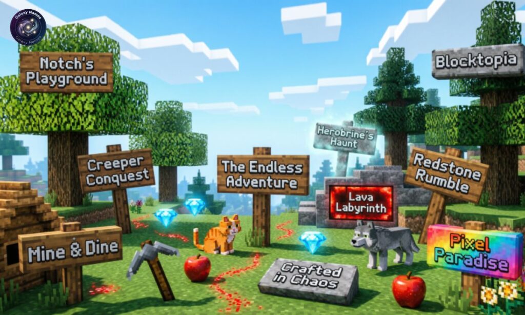 Clever Minecraft World Names