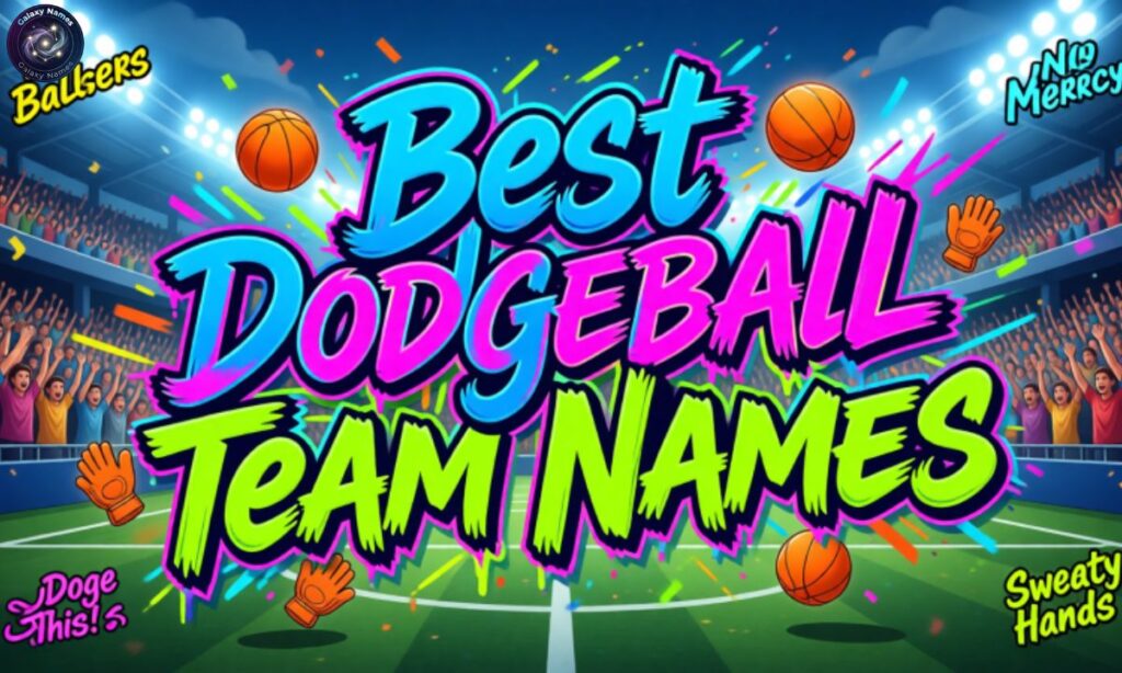 Clever Team Names For Dodgeball