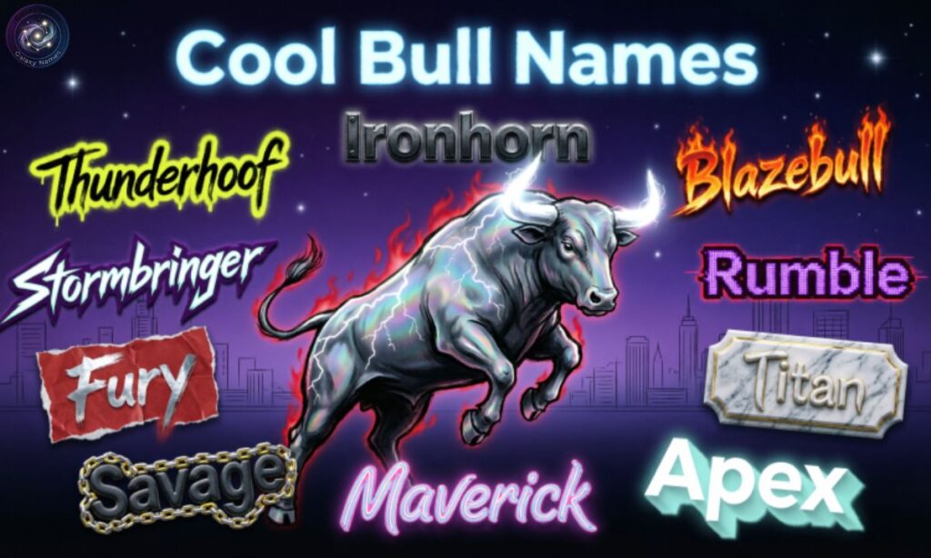 Cool Bull Names