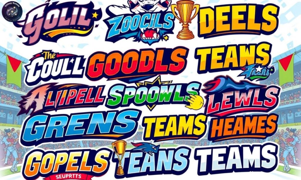 Cool & Competitive Color Team Names