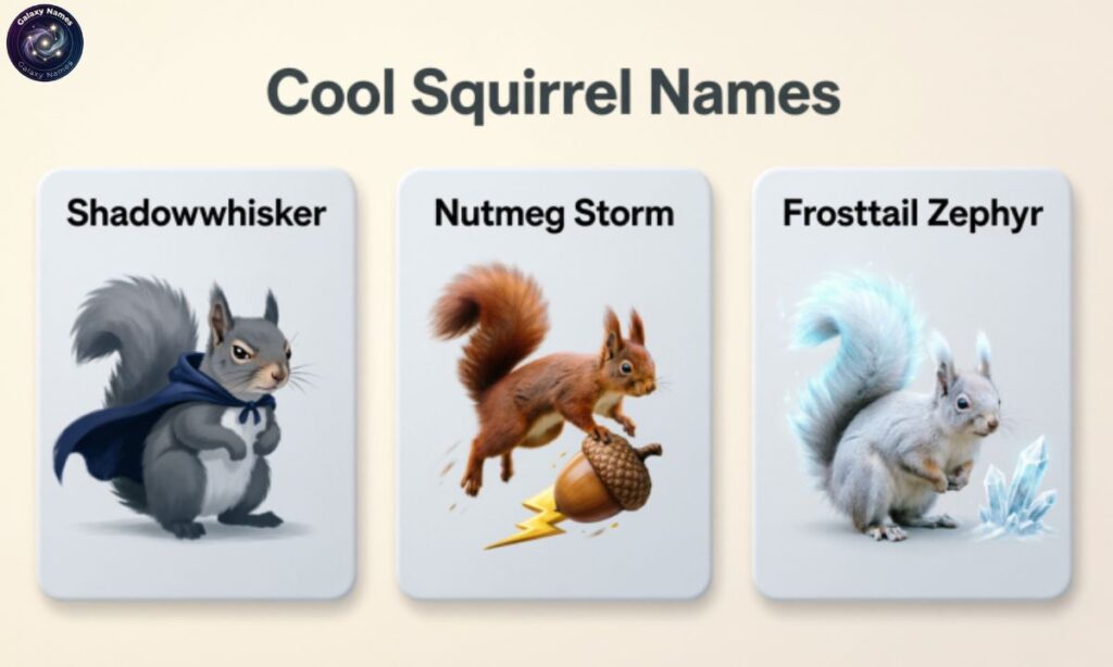 Cool Squirrel Names