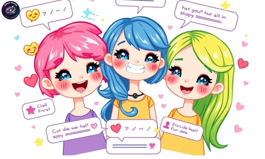 Cute Group Chat Names For 3 Girls