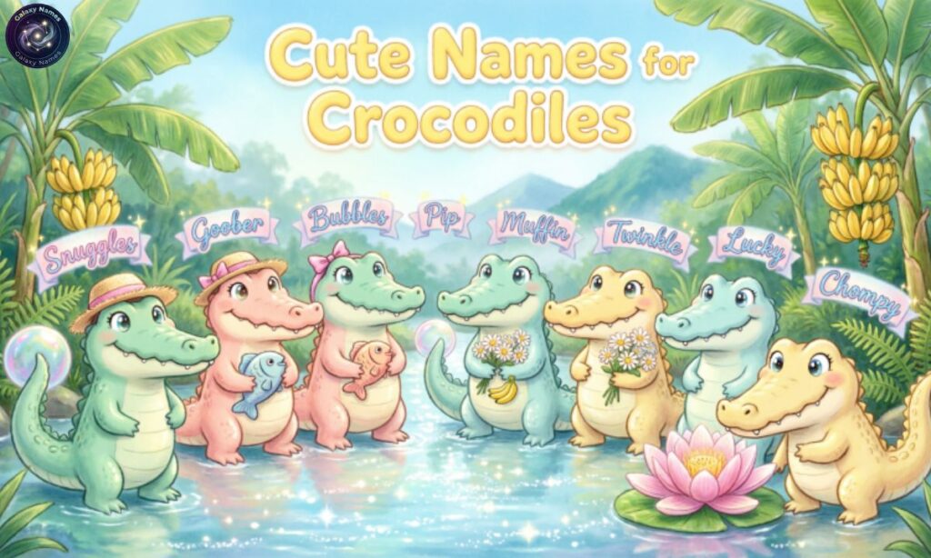 Cute Names for Crocodiles