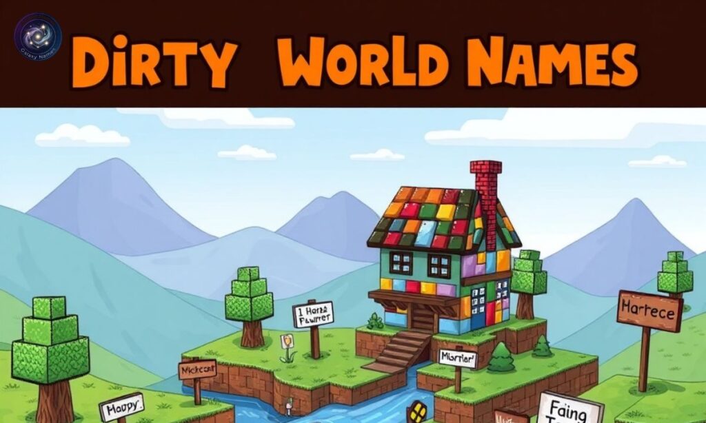 Dirty Minecraft World Names PG,13 Innuendo Style