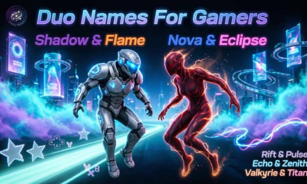 Duo Names For Gamers