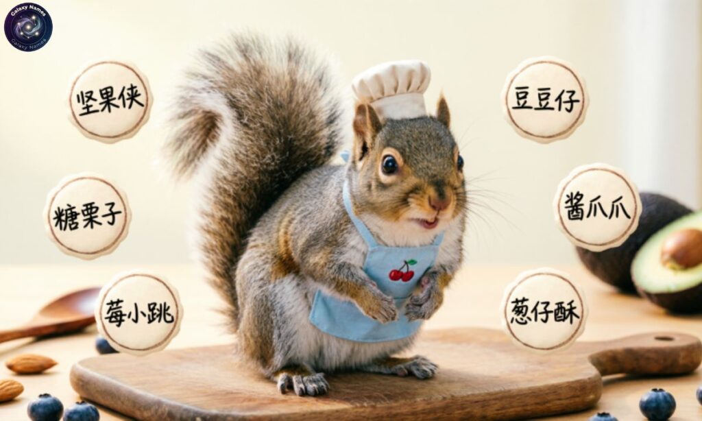Food-Inspired Squirrel Names