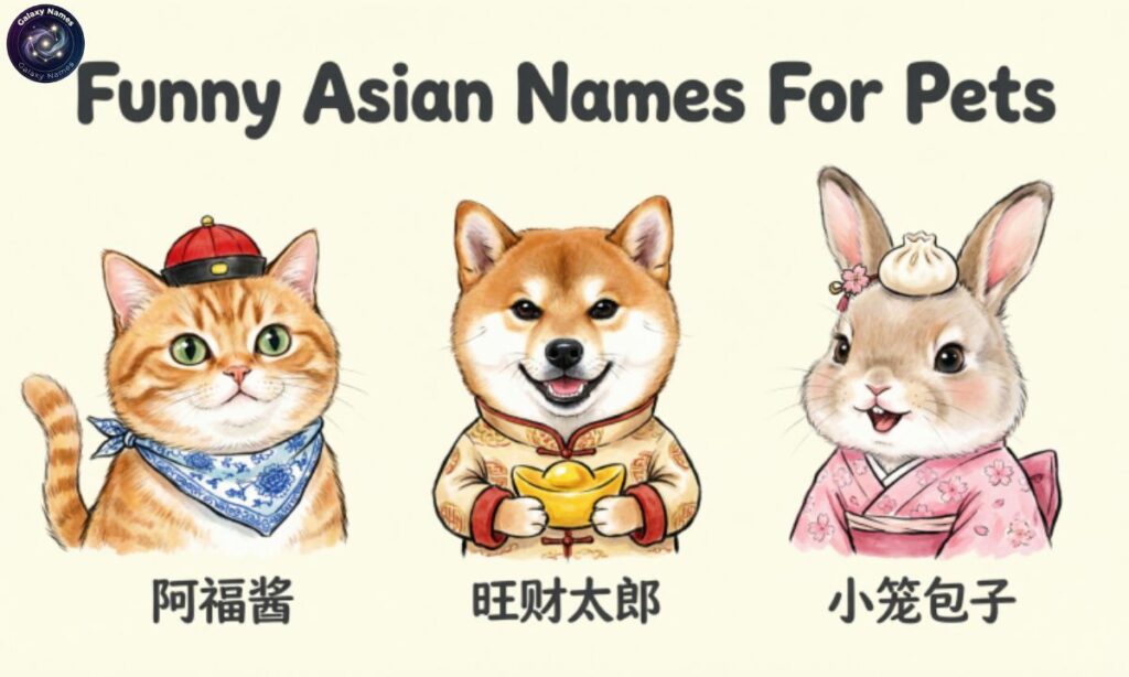Funny Asian Names For Pets