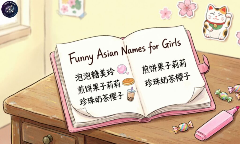 Funny Asian Names for Girls