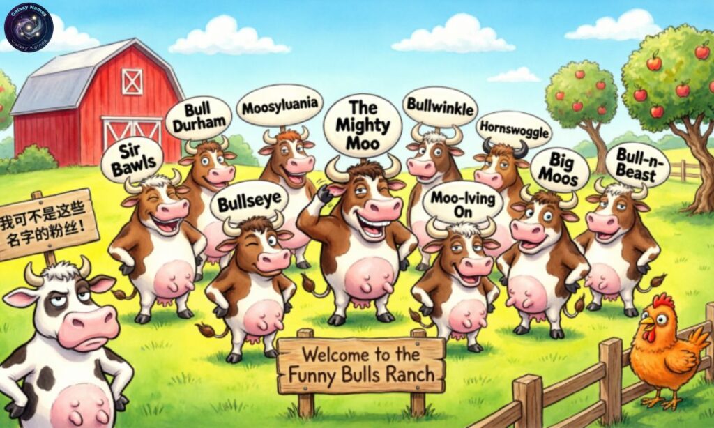 Funny Bull Names