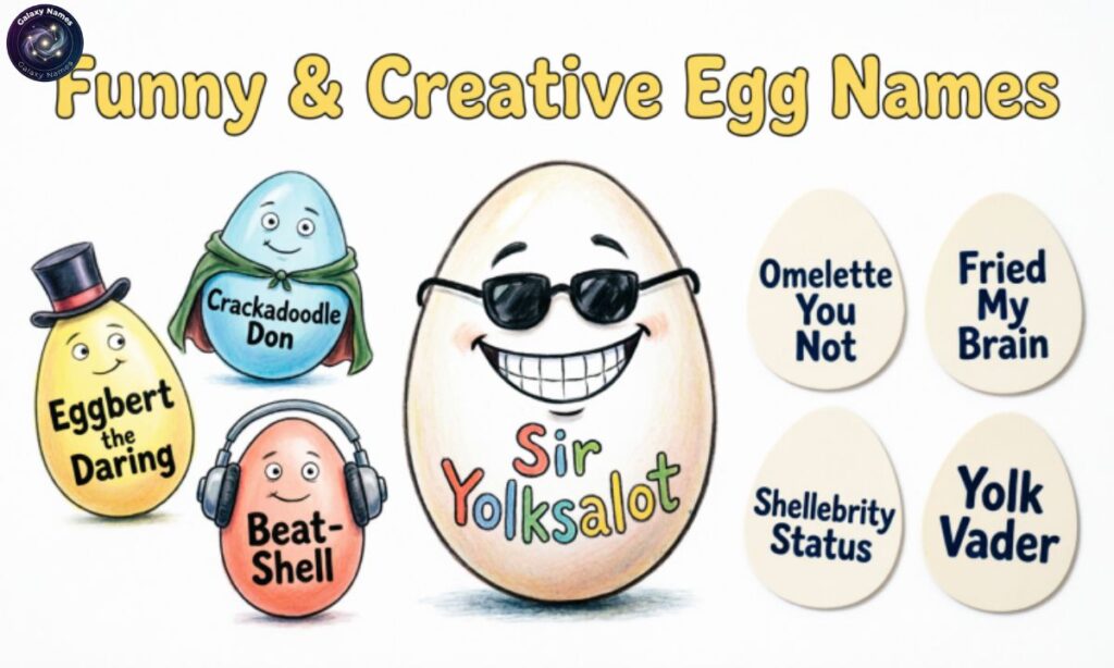 Funny & Creative Egg Names