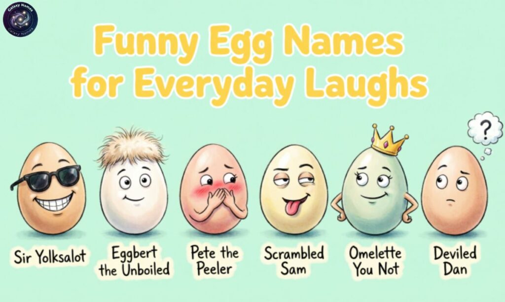 Funny Egg Names for Everyday Laughs