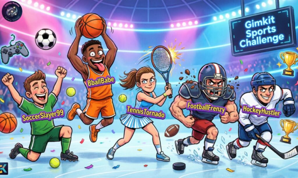 Funny Gimkit Names for Sports Lovers