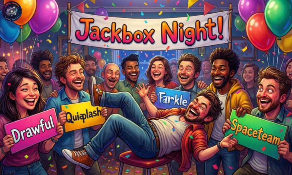 Funny Jackbox Names for Adults