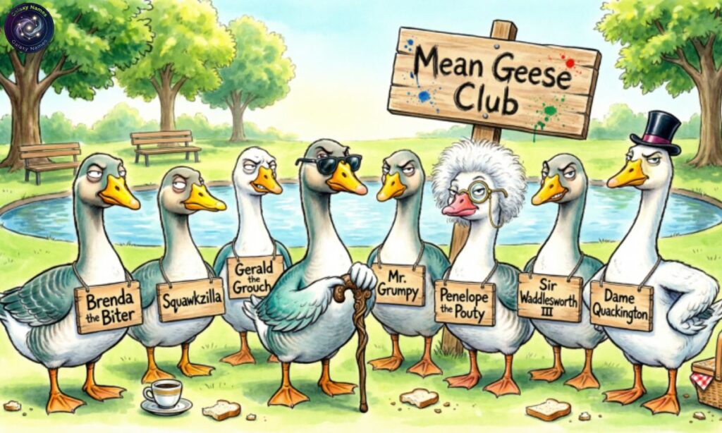 Funny Names for Mean Geese