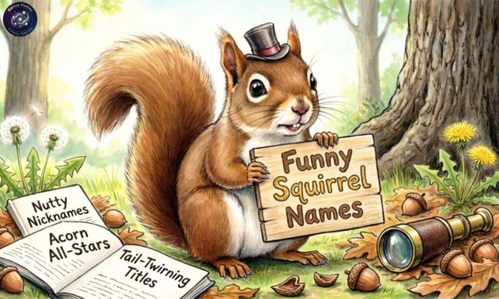 Funny Squirrel Names
