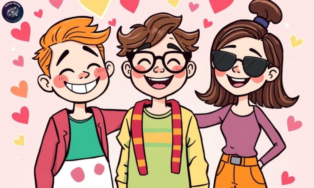 Funny Trio Names For A Group Of 3 Friends