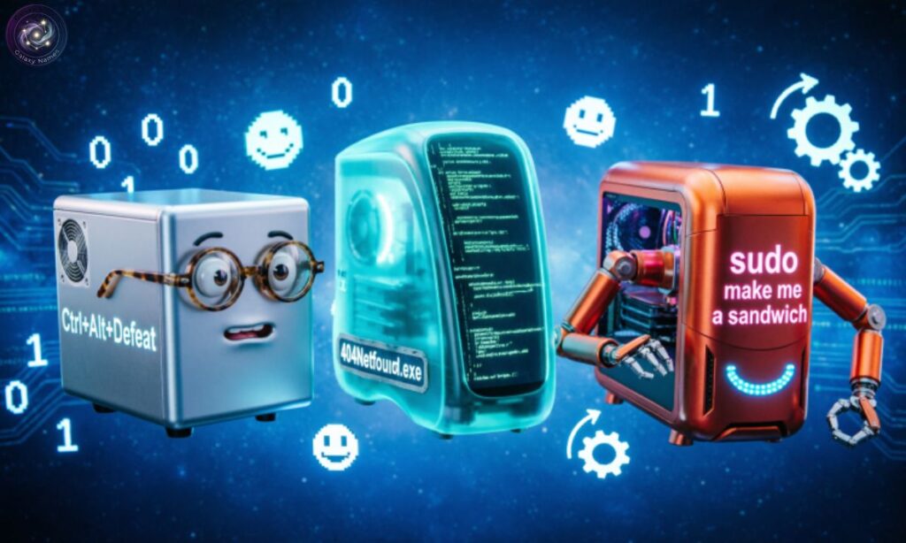 Futuristic & Tech-Inspired Funny PC Names