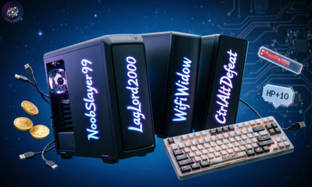 Gaming-Inspired Funny Computer Names