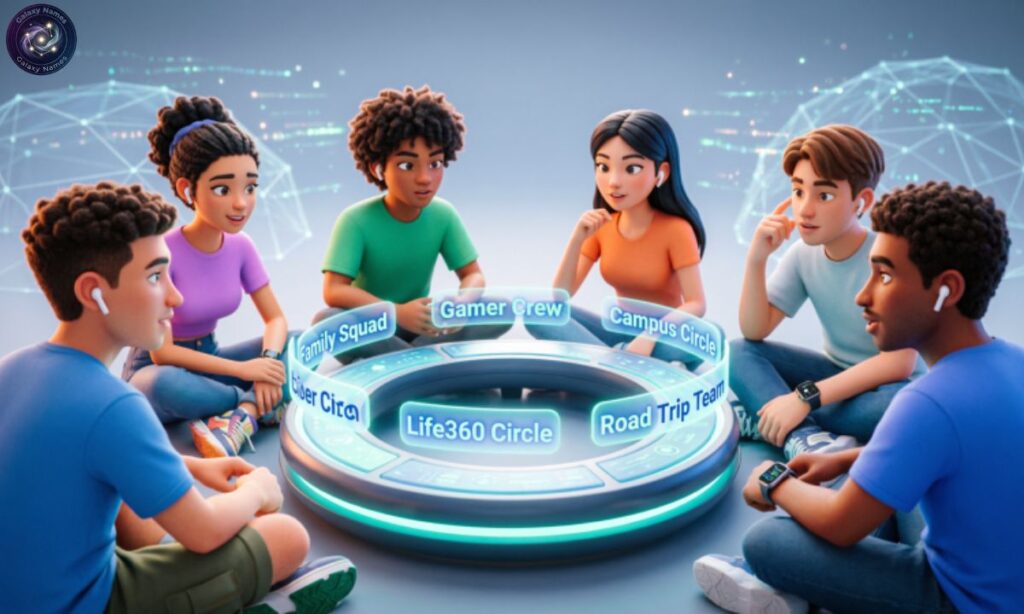 Gaming Squad Life360 Circle Names