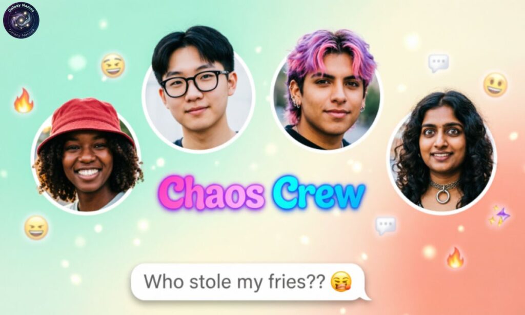 Group Chat Names For 4 Friends