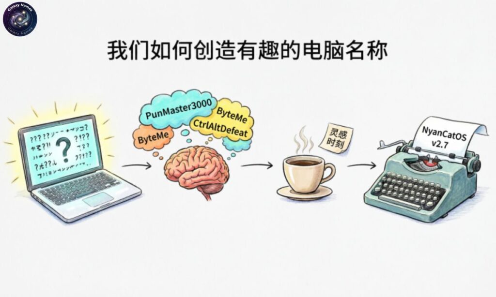 How We Create Funny Computer Names