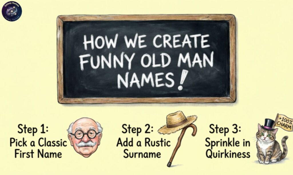 How We Create Funny Old Man Names