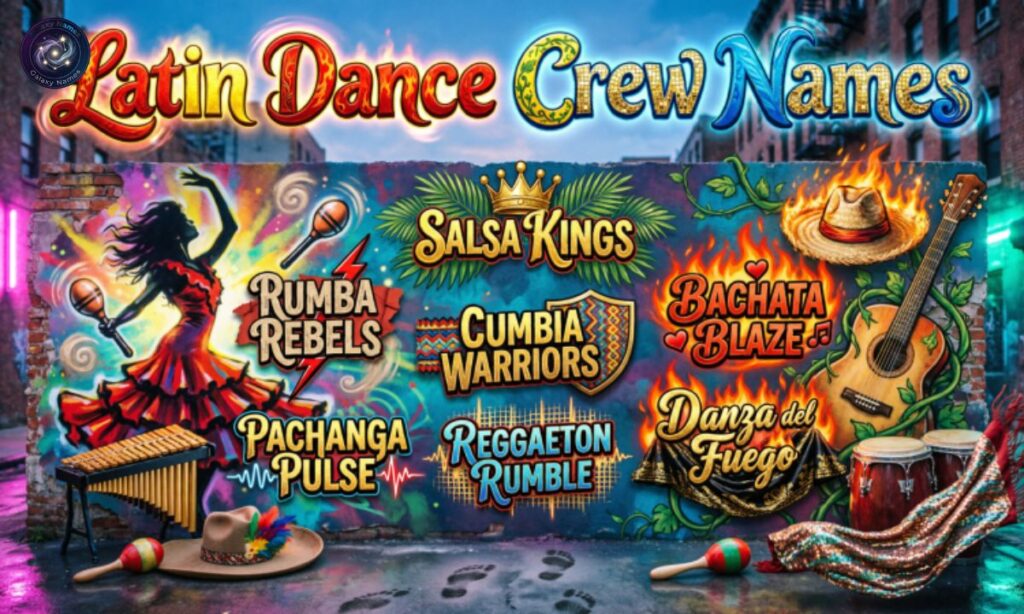 Latin Dance Crew Names