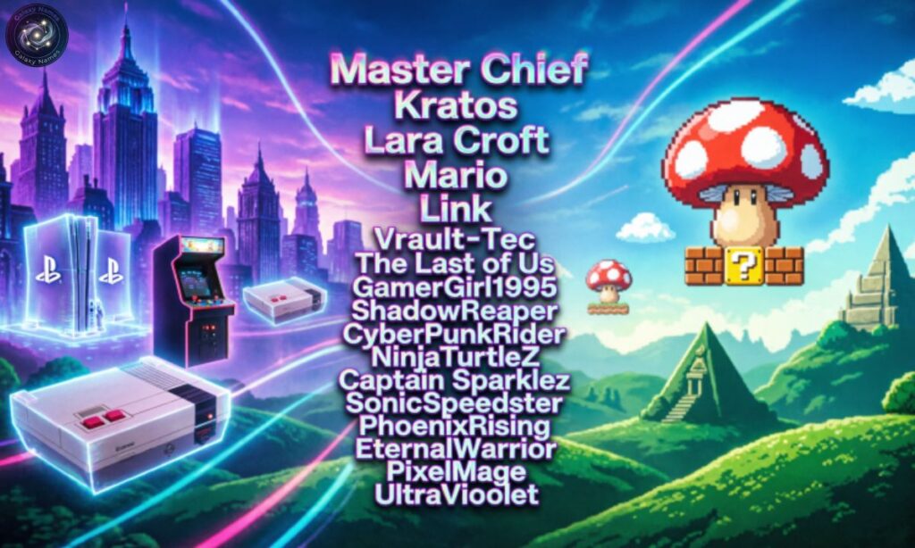 Legendary Pop Culture Gamertags & Team Names