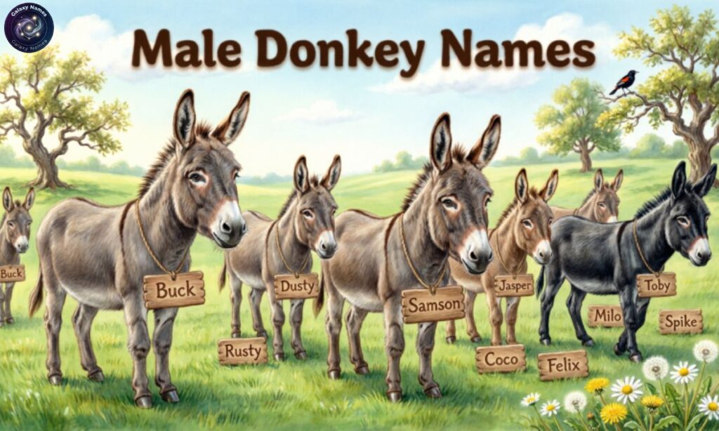 Male Donkey Names