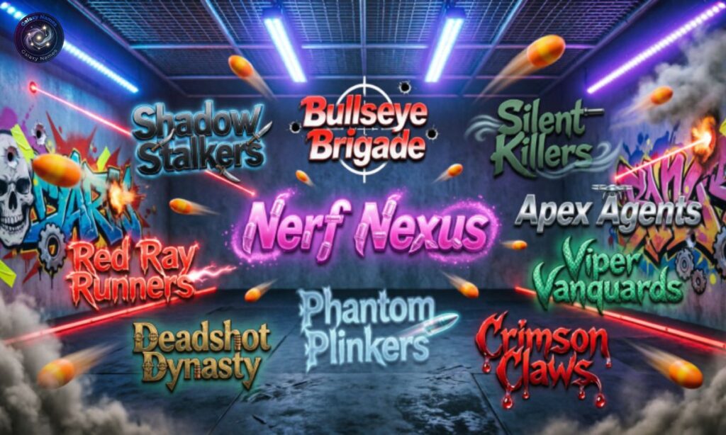 Nerf Assassins Team Names