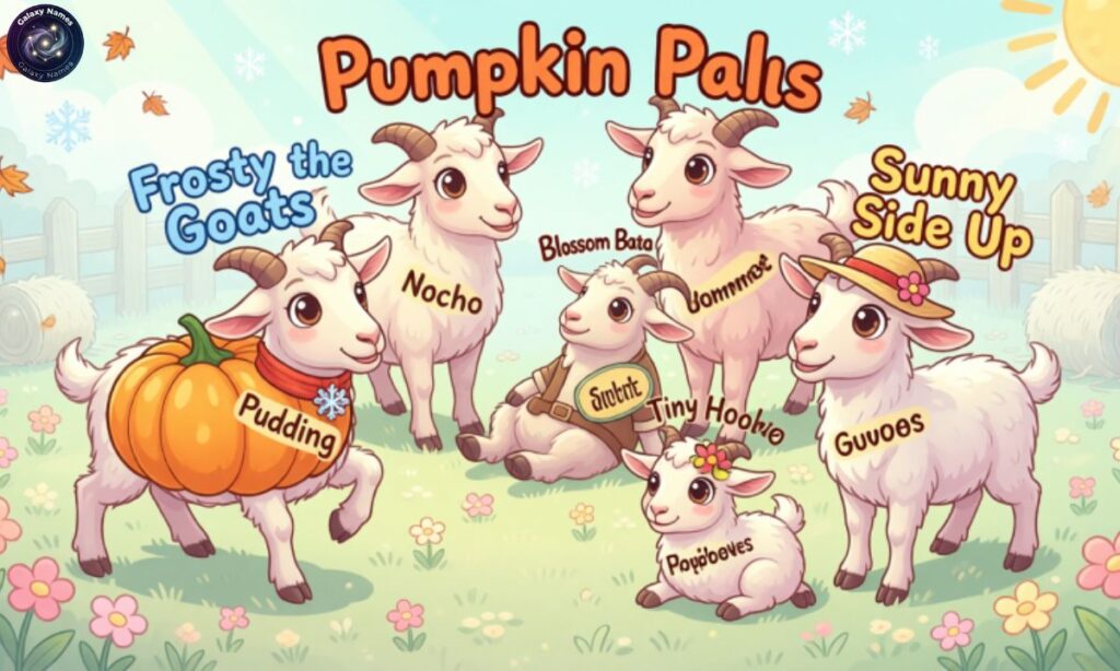 Seasonal Funny Goat Names