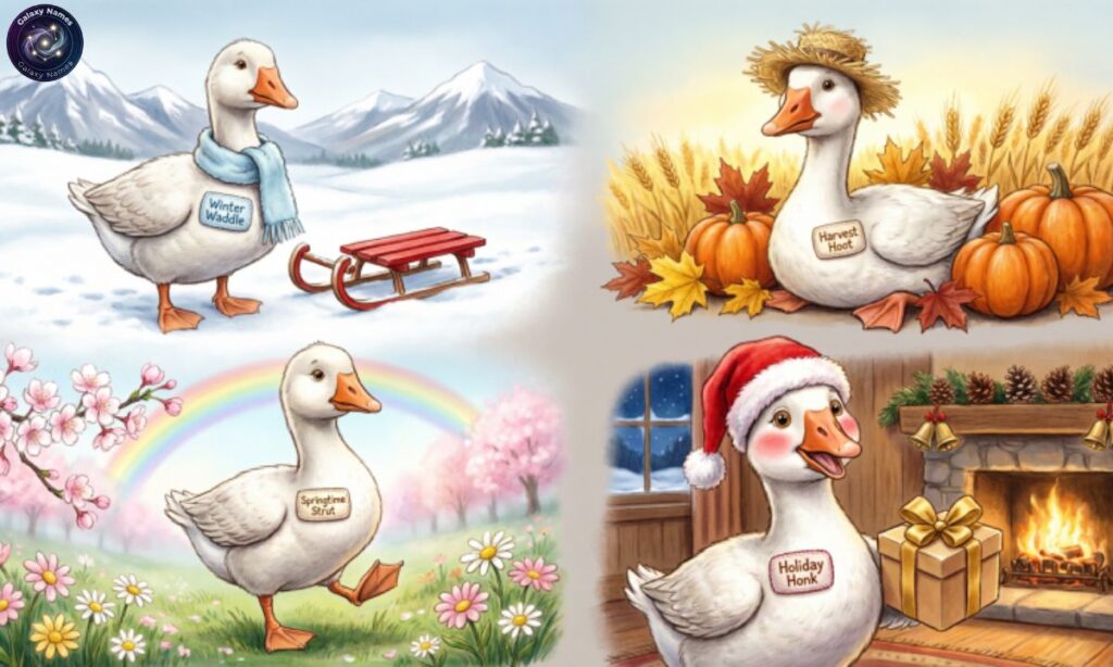 Seasonal & Holiday Goose Names