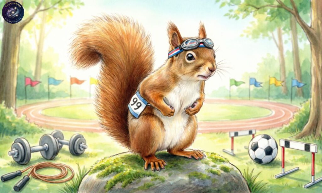 Sports-Inspired Squirrel Names