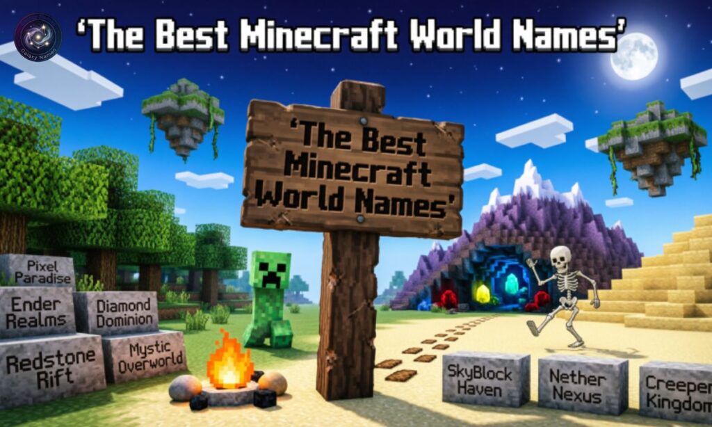 The Best Minecraft World Names