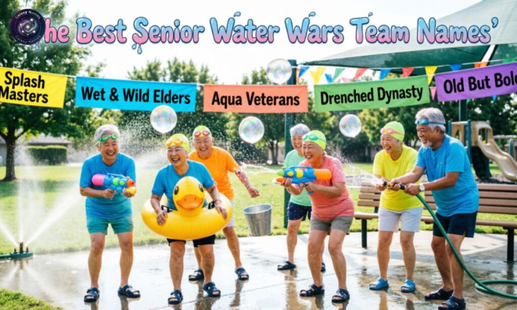 The Best Senior Water Wars Team Names